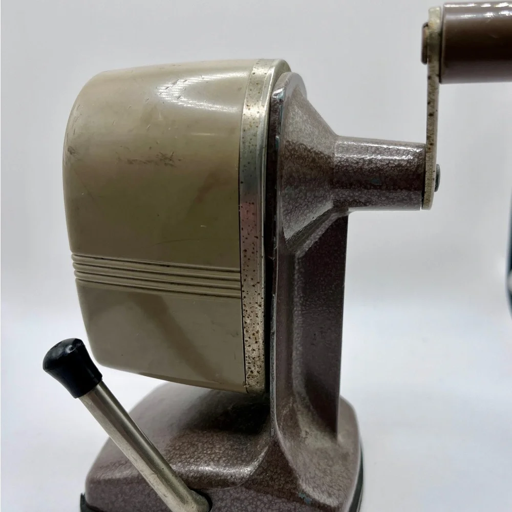 Beige and Brown Manual Pencil Sharpener for Home Office Berol